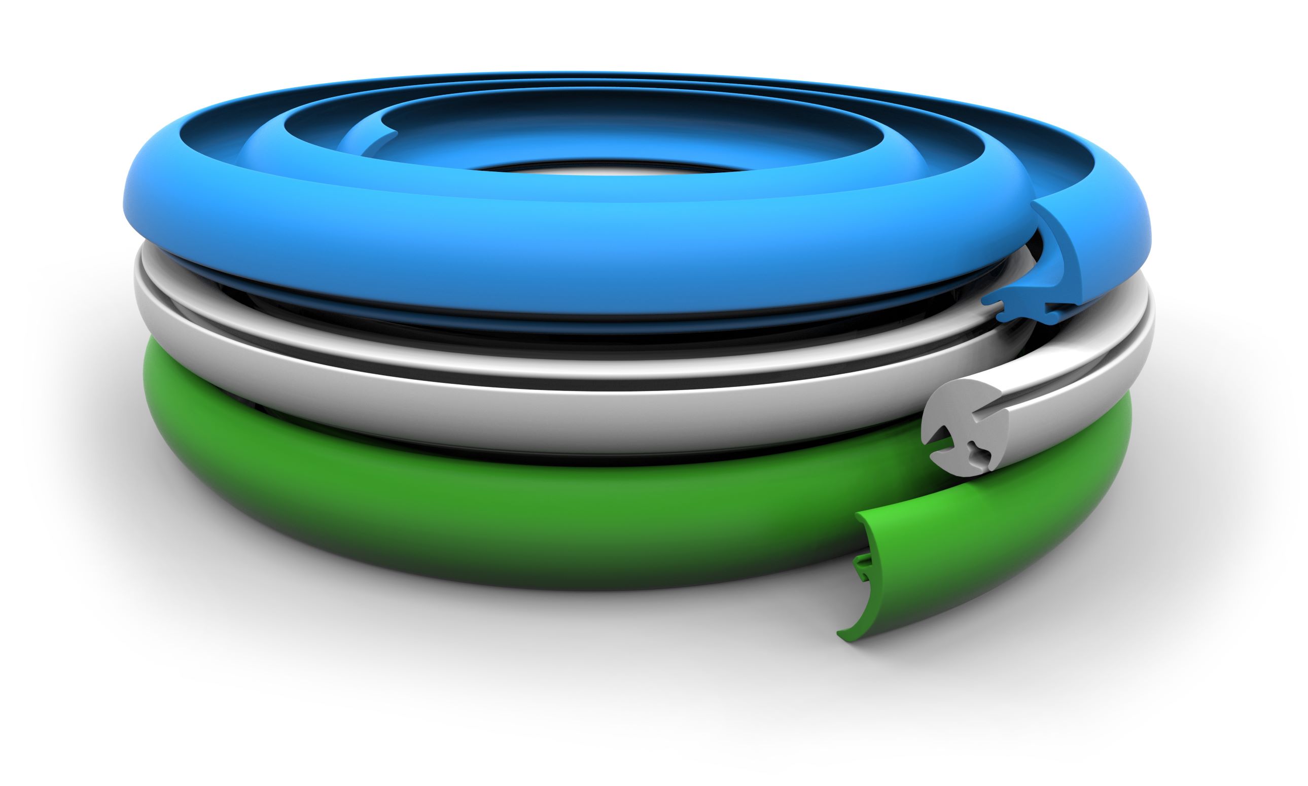 Thermoplastische Gummielastomer-Profile TPE